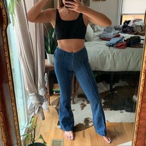 🌟 BDG WIDE LEG FLARE DENIM